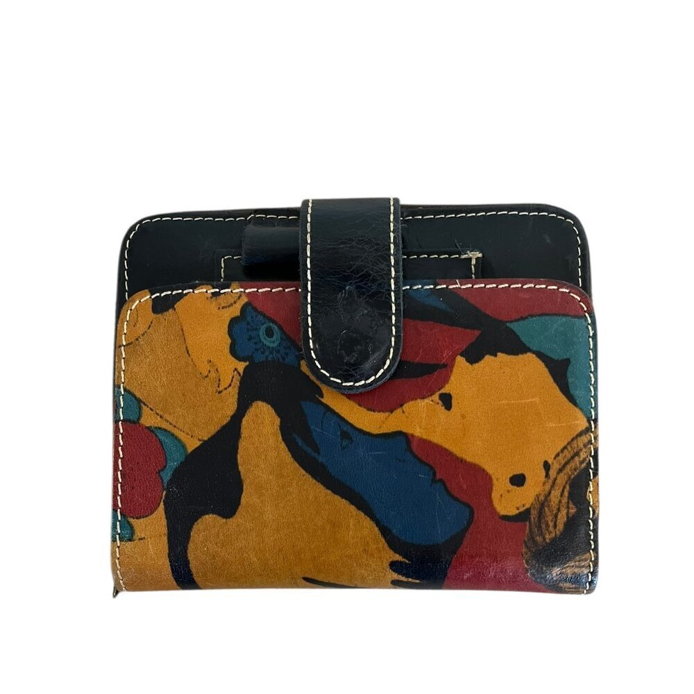 Patricia Nash Chieti Floral Faces Leather Agenda - Picture 2 of 9